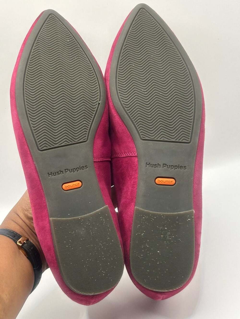 Hush Puppies Sadie Tassel Suede Loafer Flats - Picture 4 of 6